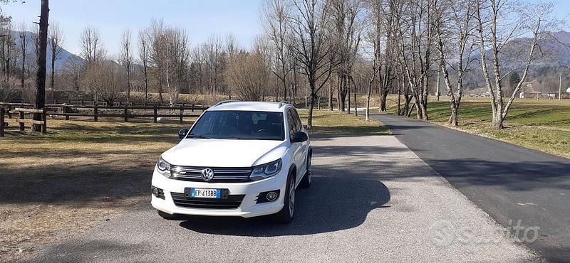 Usata VW Tiguan 140 CV (102 kW) 2012 Bianco SUV