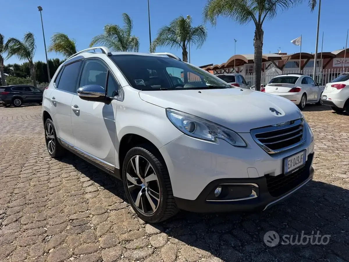 Usata Peugeot 2008 92 CV (67 kW) 2014 Bianco SUV