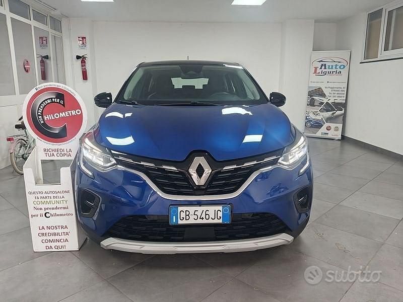 Usata Renault Captur Intens 100 CV (73 kW) 2020 Blu SUV