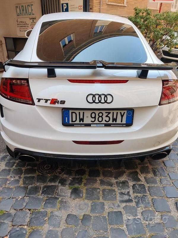 Usata Audi TT RS 180 CV (132 kW) 2009 Bianco Coupé