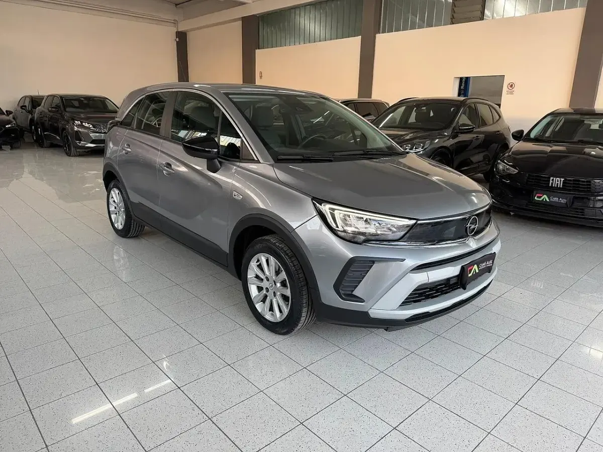Usata Opel Crossland Elegance 120 CV (88 kW) 2022 Argento SUV