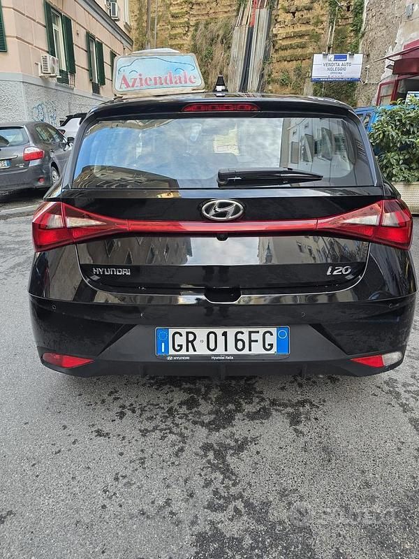 Usata Hyundai i20 84 CV (61 kW) 2023 Nero Berlina
