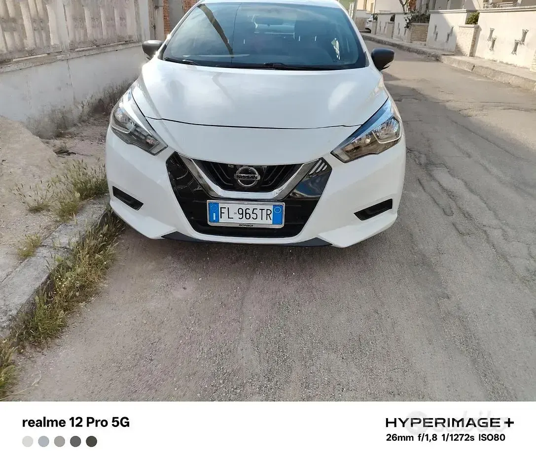 Usata Nissan Micra 90 CV (66 kW) 2017 Bianco Utilitaria