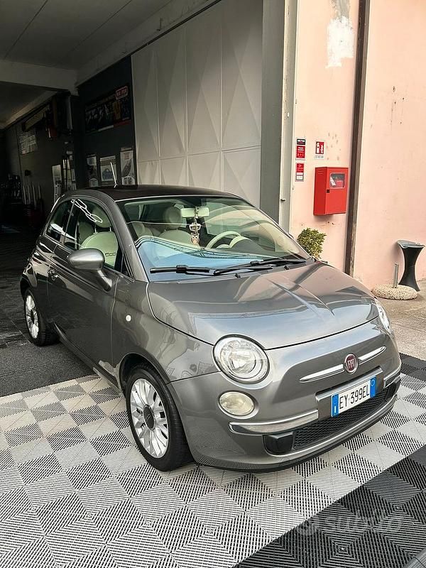 Usata Fiat 500 Lounge 69 CV (50 kW) 2015 Grigio Berlina