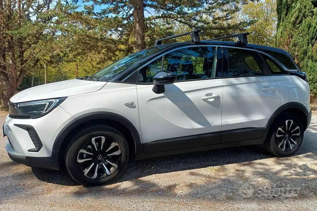 Usata Opel Crossland 83 CV (61 kW) 2021 Bianco SUV
