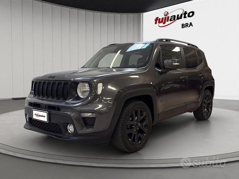 Usata Jeep Renegade Night Eagle 120 CV (88 kW) 2019 Grigio scuro SUV