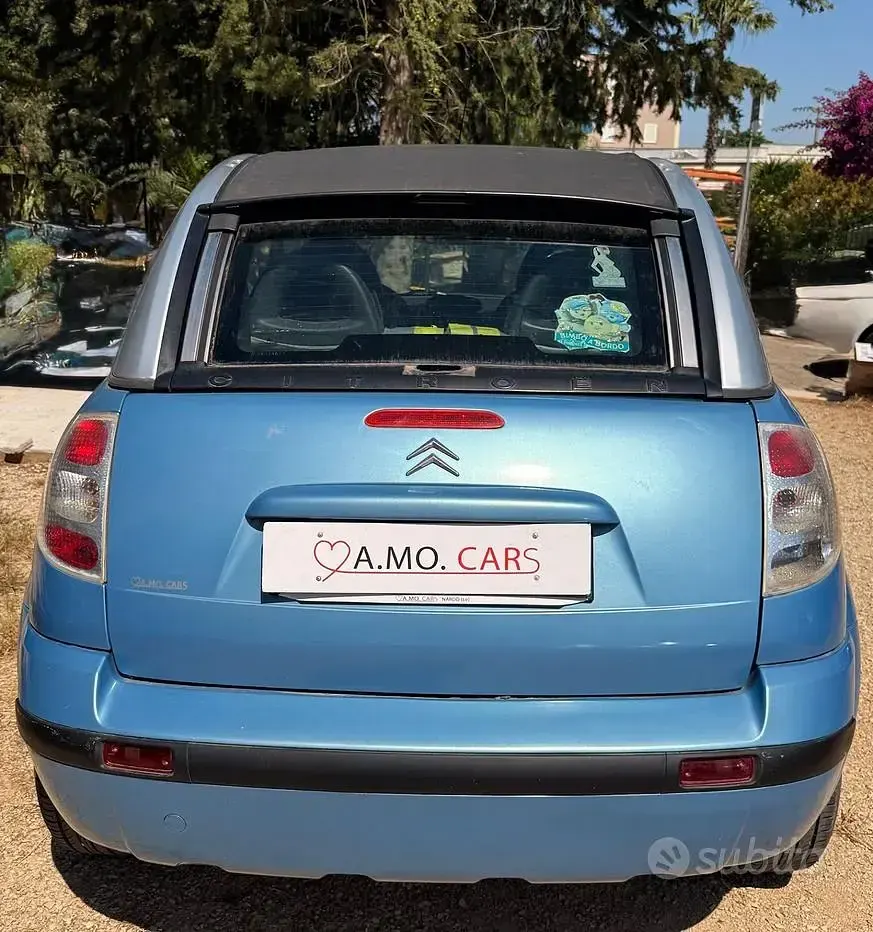 Usata Citroën C3 Pluriel 73 CV (53 kW) 2004 Bluazzurro Cabrio