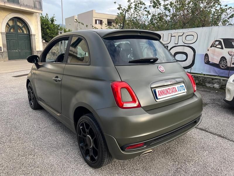 Usata Fiat 500 Sport 95 CV (69 kW) 2017 Verde Berlina