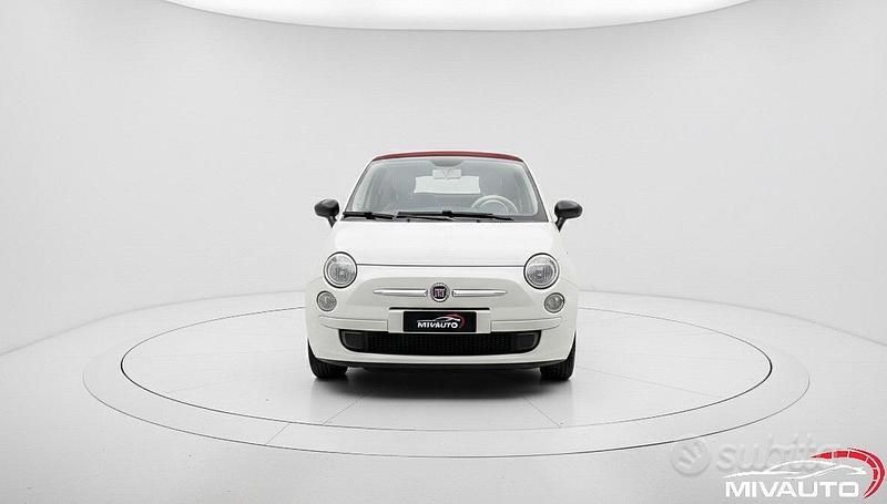 Begagnad Fiat 500 Easy 69 HK (50 kW) 2010 Vit Cab