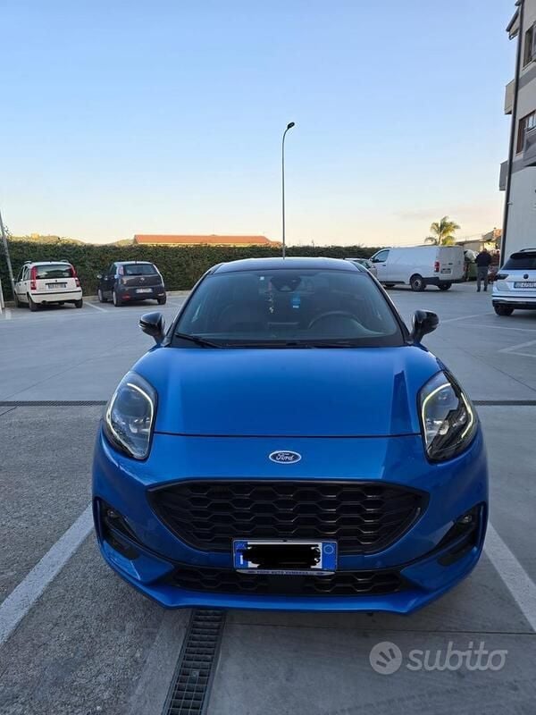 Usata Ford Puma ST-Line X 155 CV (114 kW) 2021 Blu SUV