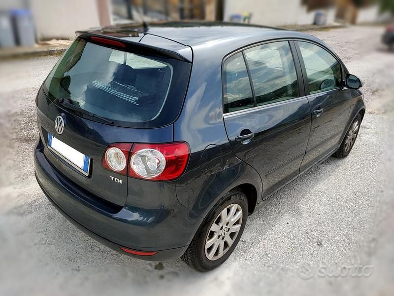 Usata VW Golf Plus Cross Comfortline 105 CV (77 kW) 2005 Blu Monovolume