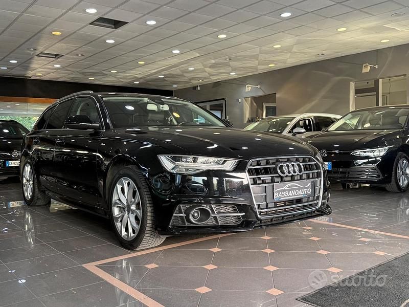 Usata Audi A6 S-Line 218 CV (160 kW) 2018 Nero Station wagon
