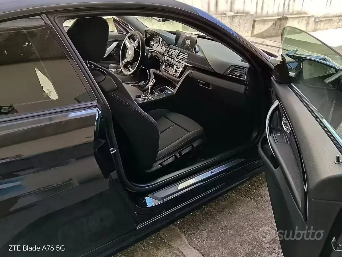 Usata BMW 420 Coupé 190 CV (139 kW) 2015 Nero Coupé
