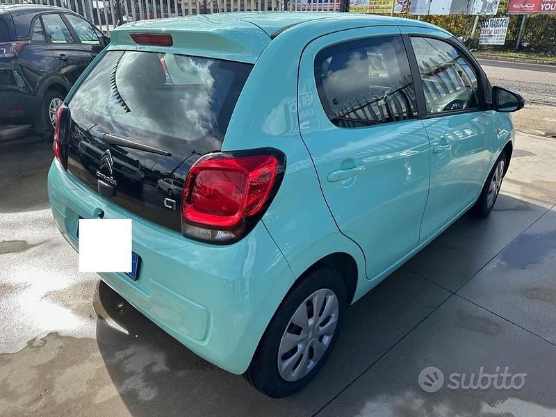 Usata Citroën C1 Shine 72 CV (52 kW) 2018 Blu Utilitaria