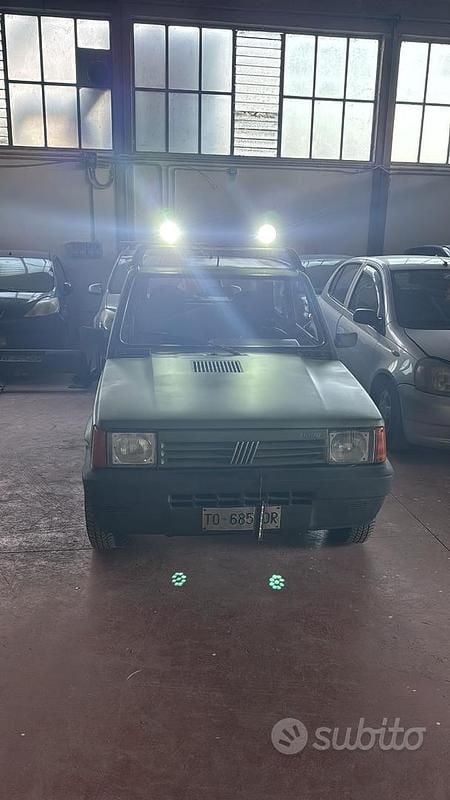 Usata Fiat Panda 4x4 50 CV (36 kW) 1991 Verde Utilitaria
