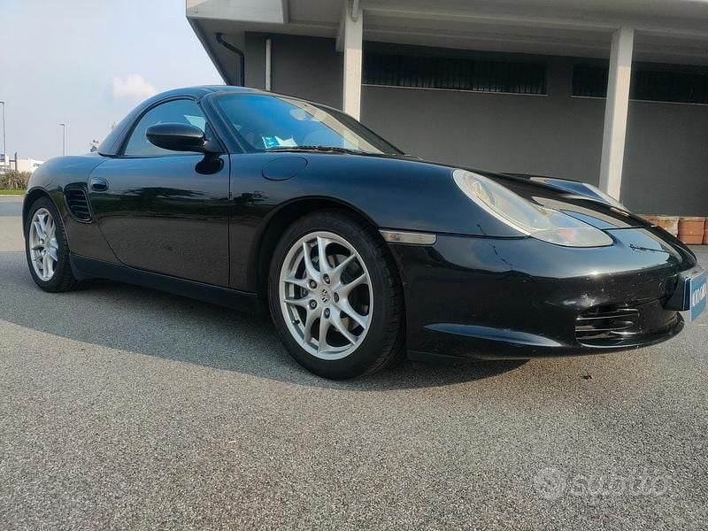 Usata Porsche Boxster 228 CV (167 kW) 2003 Nero Cabrio