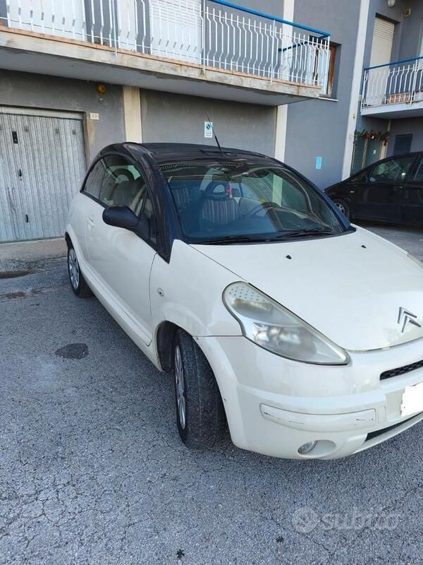 Usata Citroën C3 Pluriel 2007 Bianco Cabrio