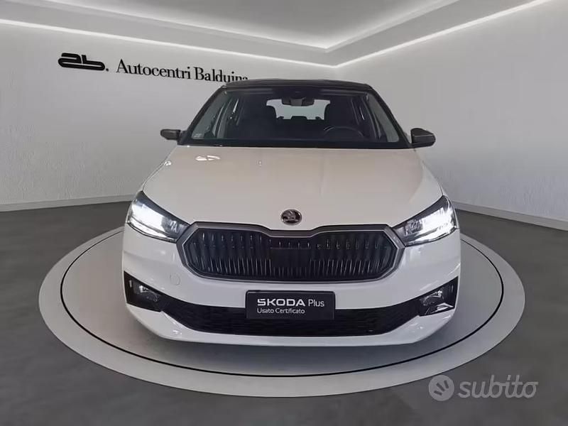 Usata Skoda Fabia Style 95 CV (69 kW) 2023 Bianco Utilitaria