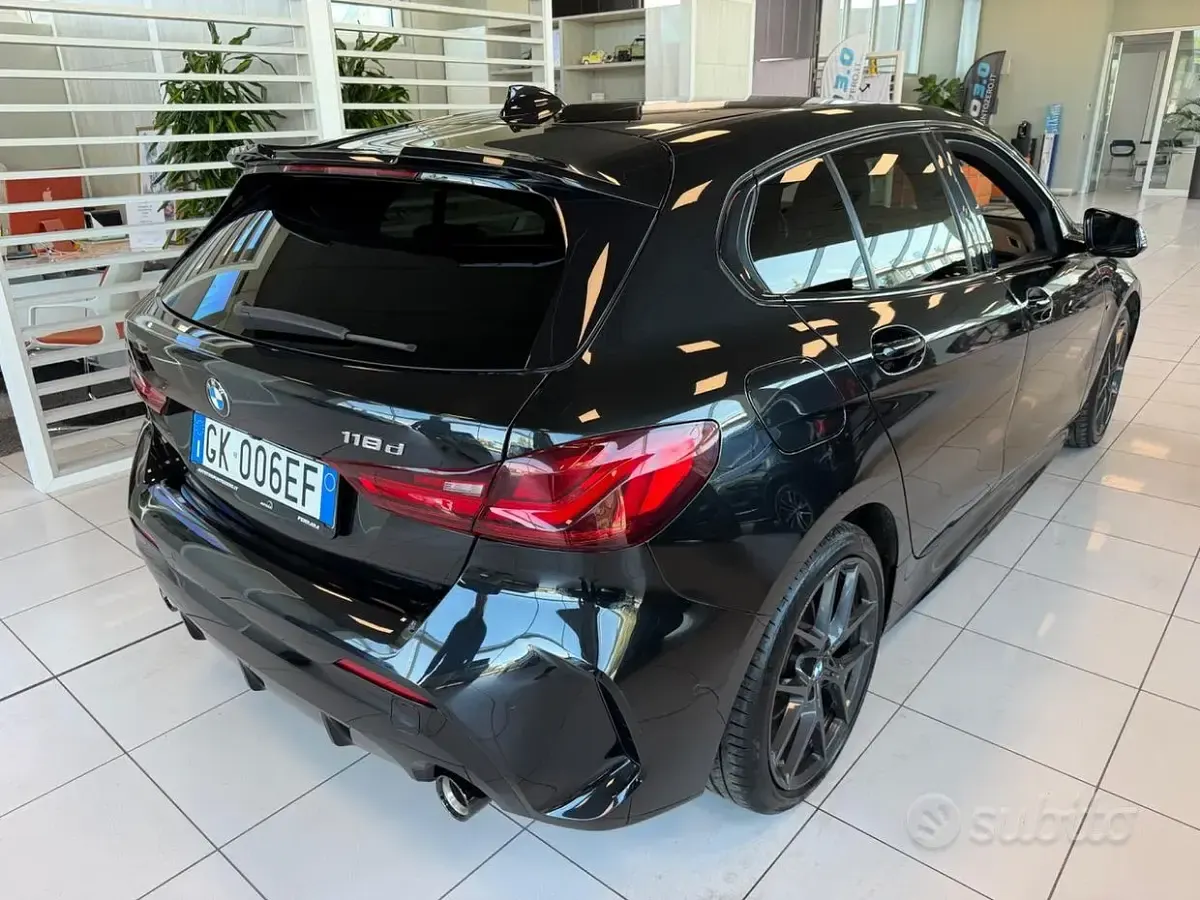 Usata BMW 118 M Sport 150 CV (110 kW) 2022 Nero Berlina