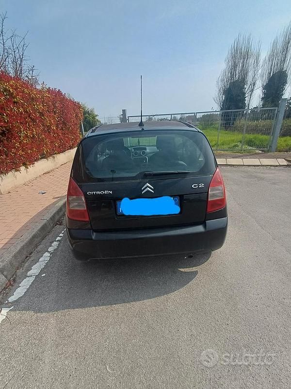 Usata Citroën C2 2008 Nero Utilitaria