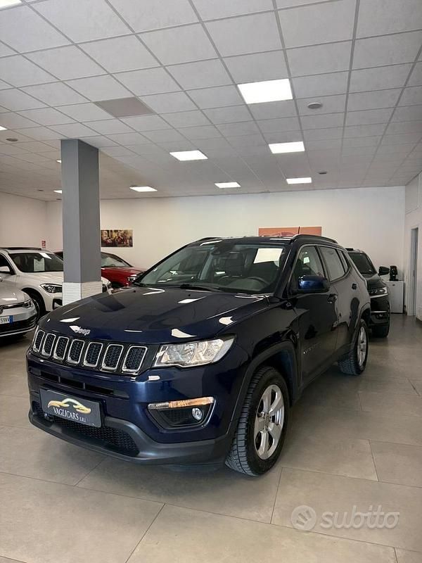 Usata Jeep Compass Longitude 140 CV (102 kW) 2019 Blu SUV