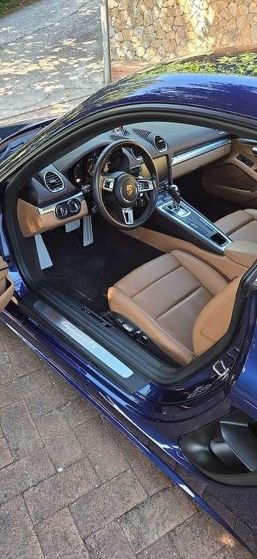 Usata Porsche 718 Cayman 400 CV (294 kW) 2021 Blu/azzurro Coupé