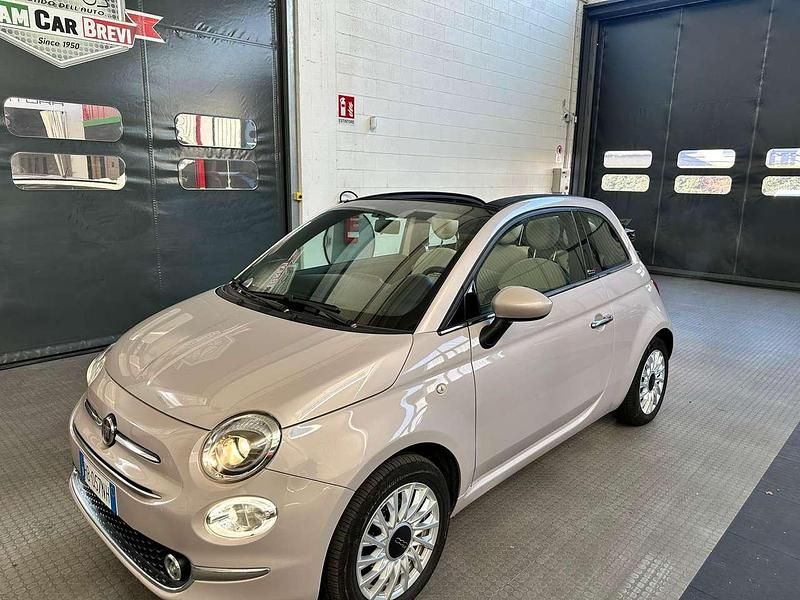 Usata Fiat 500C Lounge 86 CV (63 kW) 2019 Grigio Cabrio