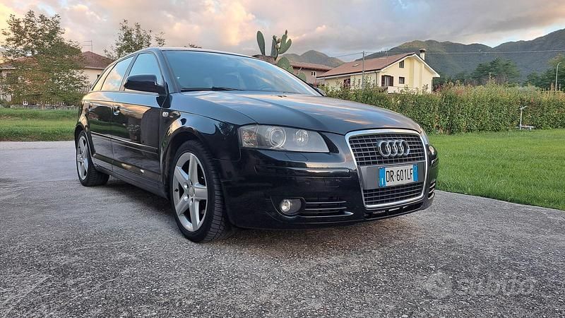 Nero Usata 2008 Audi A3 Ambition Due volumi | 3500 € (Ottimo prezzo) - Immagine 1/4