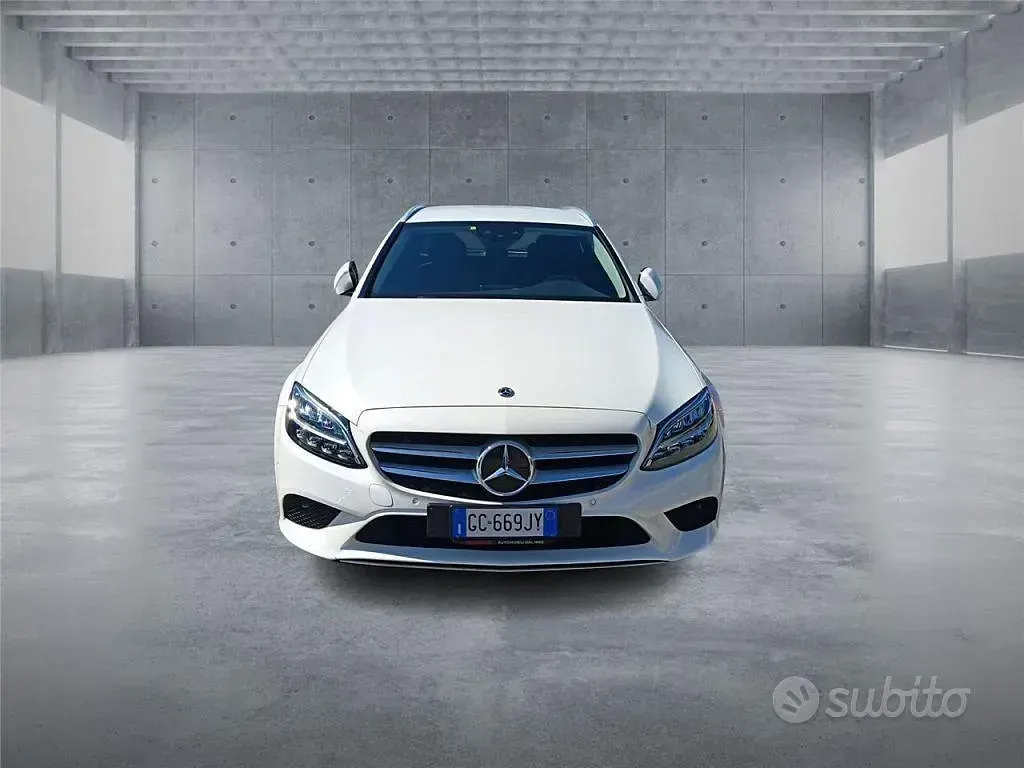 Usata Mercedes C200 184 CV (135 kW) 2020 Bianco Station wagon