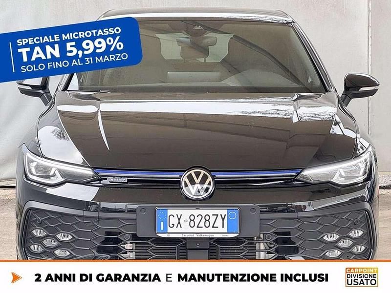 Usata VW Golf VIII GTE 177 CV (130 kW) 2025 Nero Berlina