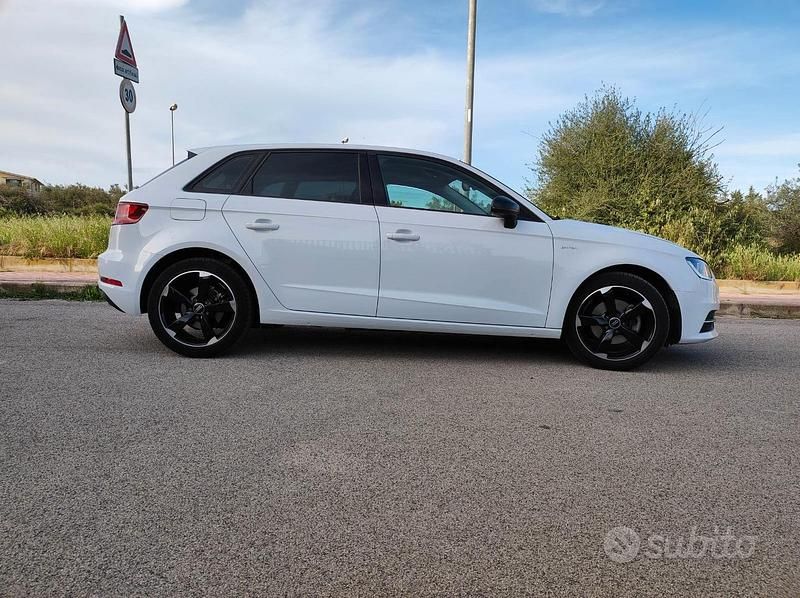 Usata Audi A3 125 CV (91 kW) 2015 Bianco Berlina