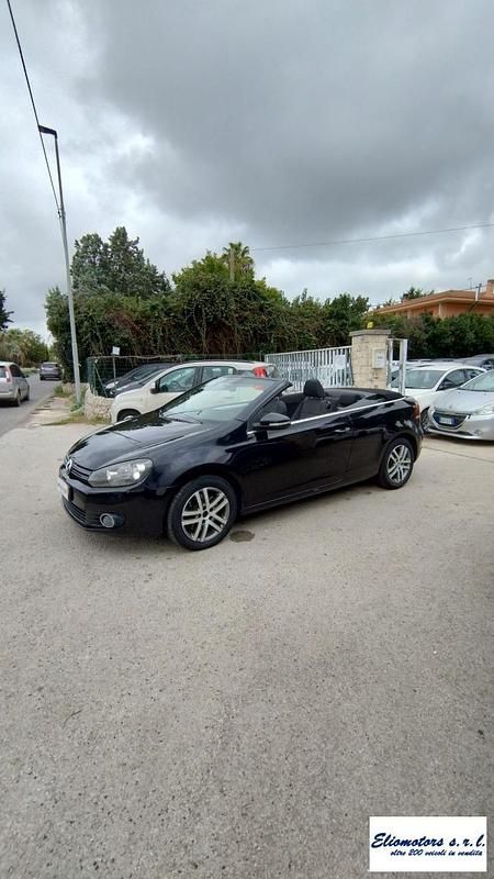 Usata VW Golf VII 149 CV (109 kW) 2014 Nero Cabrio