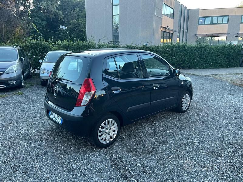 Usata Hyundai i10 66 CV (48 kW) 2009 Nero Utilitaria