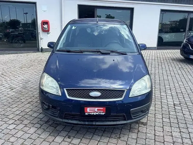 Usata Ford C-MAX Ghia 110 CV (80 kW) 2004 Blu Monovolume