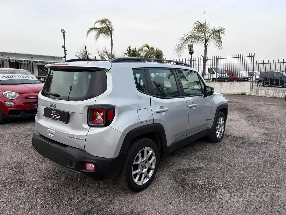 Usata Jeep Renegade Limited 131 CV (96 kW) 2021 Grigio SUV