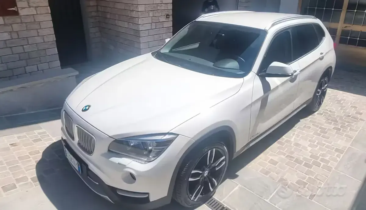 Usata BMW X1 xLine 143 CV (105 kW) 2014 Bianco SUV