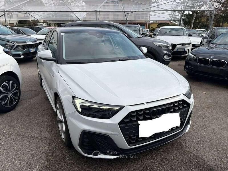 Usata Audi A1 S-Line 116 CV (85 kW) 2018 Bianco Berlina