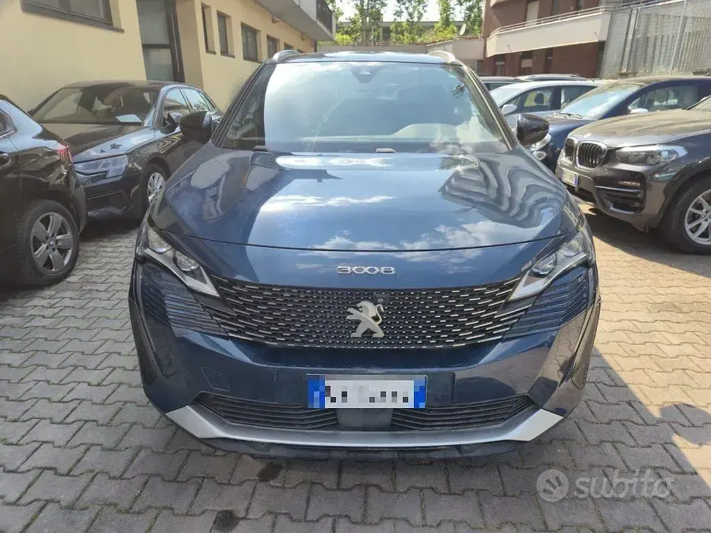 Usata Peugeot 3008 GT 131 CV (96 kW) 2021 Blu SUV