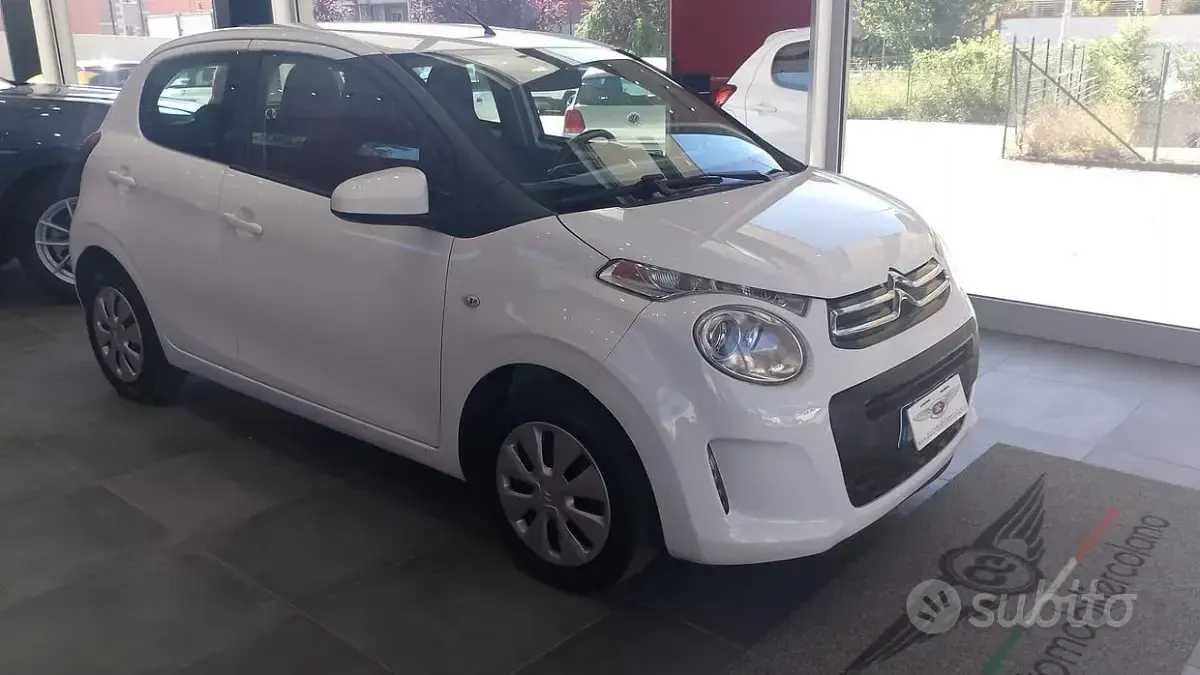 Usata Citroën C1 Feel 69 CV (50 kW) 2016 Bianco Utilitaria