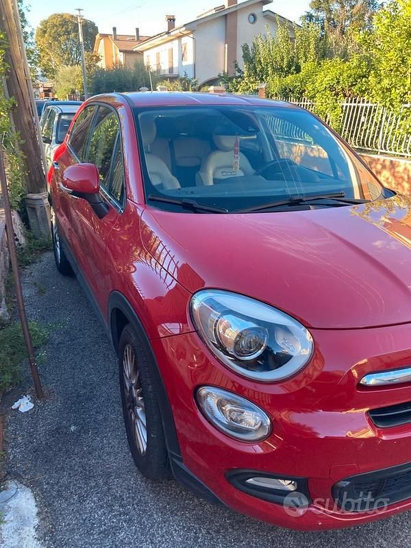 Rosso Usata 2017 Fiat 500X Lounge SUV | 13.500 € - Immagine 1/4
