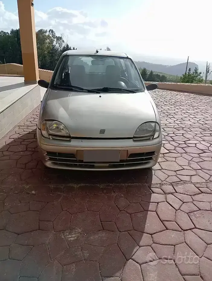 Usata Fiat Seicento 54 CV (39 kW) 2000 Grigio Utilitaria
