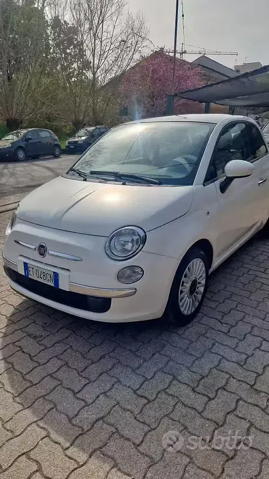 Usata Fiat 500 Lounge 69 CV (50 kW) 2013 Bianco SUV
