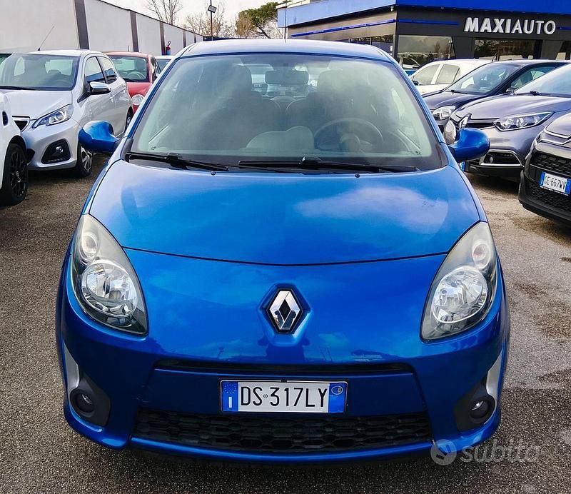 Usata Renault Twingo 74 CV (54 kW) 2008 Blu Utilitaria