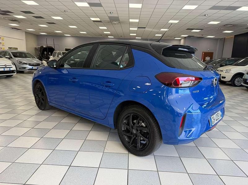 Usata Opel Corsa GS Line 101 CV (74 kW) 2022 Blu/azzurro Utilitaria