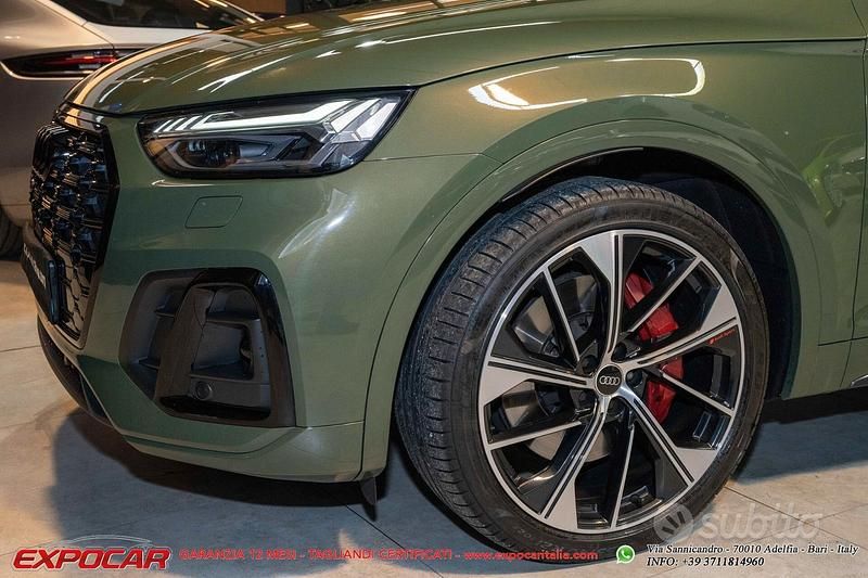 Usata Audi SQ5 S-Line 347 CV (255 kW) 2021 Verde SUV