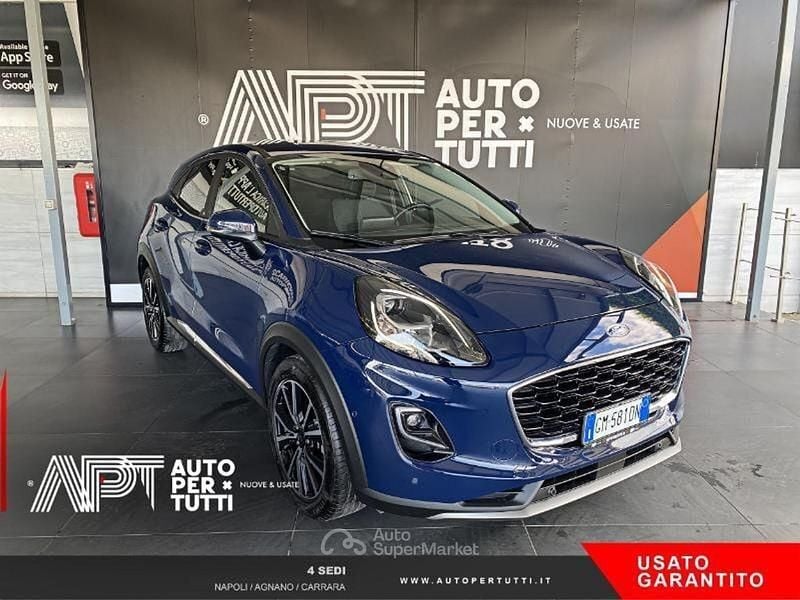Usata Ford Puma Titanium 125 CV (91 kW) 2023 Blu SUV
