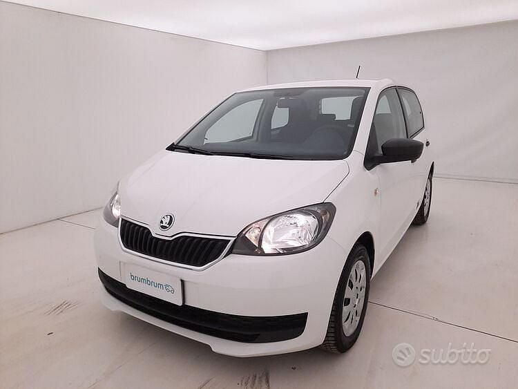Usata Skoda Citigo G-TEC Active 68 CV (50 kW) 2019 Bianco Utilitaria