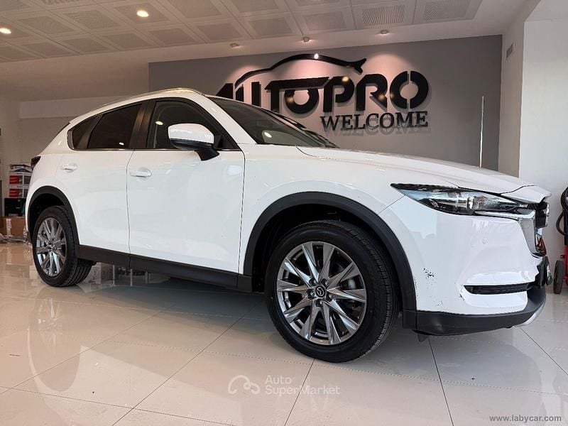 Usata Mazda CX-5 150 CV (110 kW) 2021 Bianco SUV