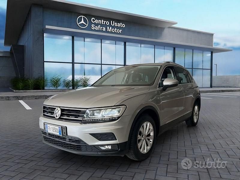 Usata VW Tiguan Business 150 CV (110 kW) 2018 Grigio SUV