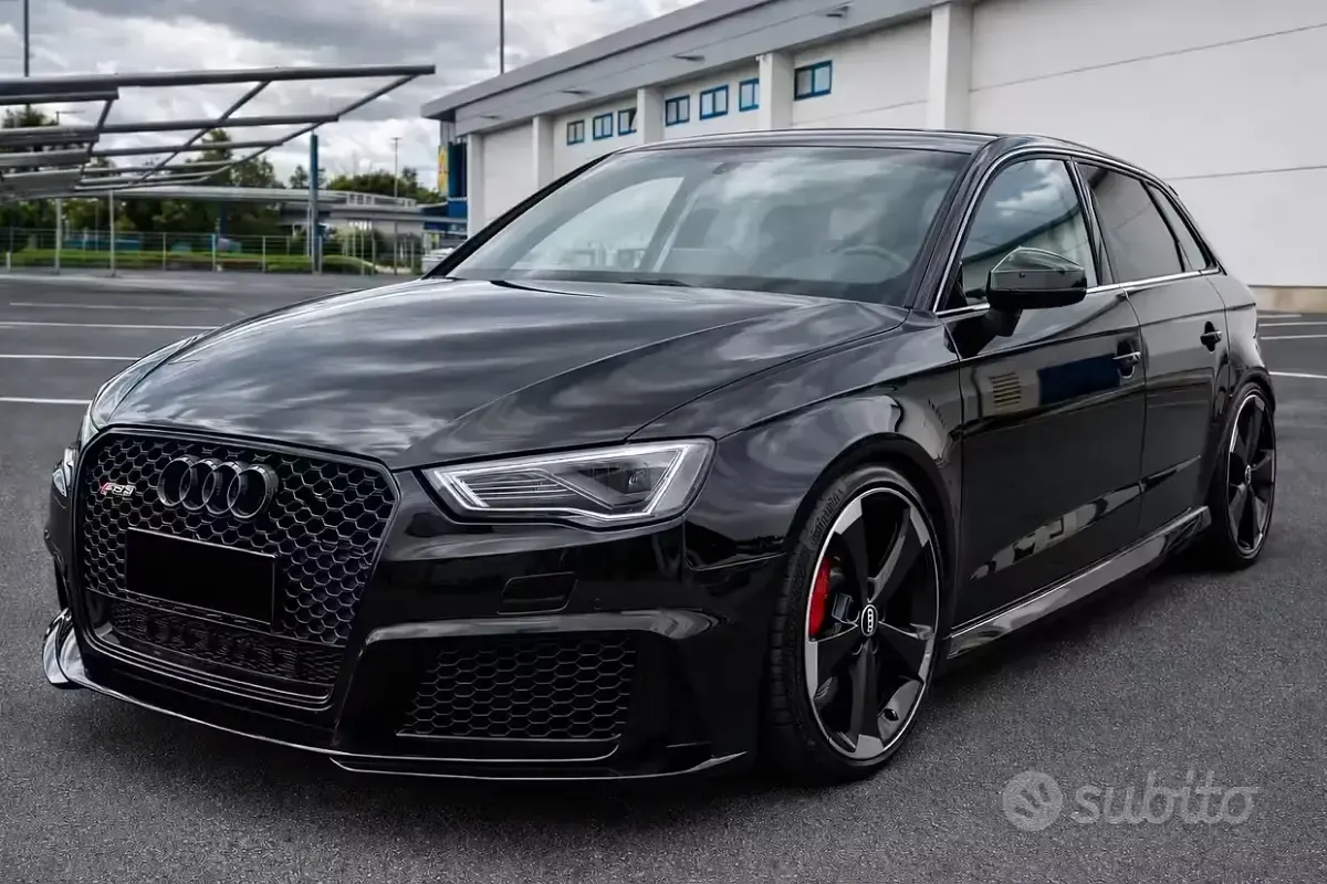 Usata Audi RS3 310 CV (228 kW) 2017 Nero Berlina